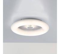 JUST LIGHT. GmbH Vertigo LED ceiling light, CCT, white, Ø 50 cm