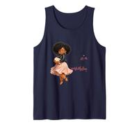 Just Like Me and Thats Fine Melanin Queen Afro Woman Sassy Tank Top