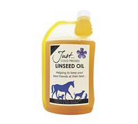 Just Linseed Oil - Natural Pet Supplement - British Cold Pressed Extra Virgin Linseed (Flaxseed) Oil, 1 Litre