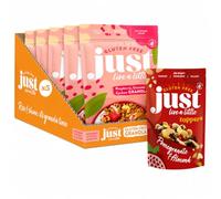 Just Live a Little - 5x 360g Granola & Toppers (1kg) - Combo Pack | Gluten Free Raspberry, Coconut & Cashew Granola / Pomegranate Almond Toppers - Vegan, No Added Sugar - Fruit, Nuts & Seeds
