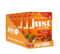 Just Live a Little Maple Syrup,Pecan & Cinnamon Granola | 5 x 360g packs | Vegan | Gluten Free | No Added Sugar - High in Fibre Breakfast Cereal - Low Sugar Granola
