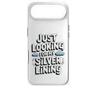 Just Looking for My Silver Lining Mindfulness Cloud Watching Case for iPhone Air