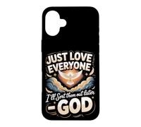 Just Love Everyone I'll Sort Them Out Later God Christian Case for iPhone 16 Plus