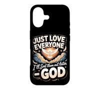 Just Love Everyone I'll Sort Them Out Later God Christian Case for iPhone 17