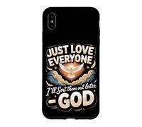Just Love Everyone I'll Sort Them Out Later God Christian Case for iPhone XS Max