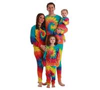 Just Love Family Thermal Sets - Tie dye, Tie Dye Bold Bright, 8 Years