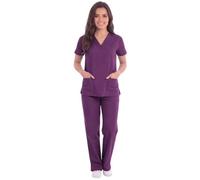 Just Love Women's Scrub Sets Six Pocket Medical Scrubs (V-Neck with Cargo Pant) - - 1X