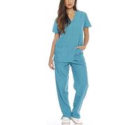 Just Love Women's Scrub Sets/Tunic and Trousers/Medical/Nursing X-Large Teal