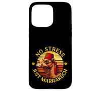 Just Marrakech Camel Sunset Morocco Trip Marrakesh Vacancy Case for iPhone 15 Pro Max