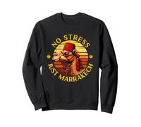 Just Marrakech Camel Sunset Morocco Trip Marrakesh Vacancy Sweatshirt