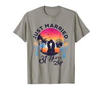 Just Married 31 Years Ago 31st Anniversary for Couple T-Shirt