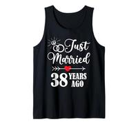 Just married 38 years ago for 38th wedding anniversary Tank Top