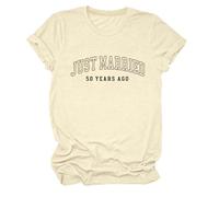 Just Married 50 Years Ago Shirt 50th Anniversary Shirts