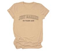 Just Married 50 Years Ago Shirt 50th Anniversary Shirts