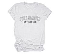 Just Married 50 Years Ago Shirt 50th Anniversary Shirts