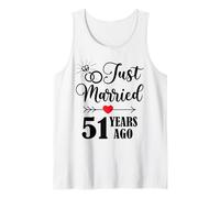 Just married 51years ago for 51st wedding anniversary Tank Top