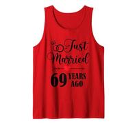 Just married 69 years ago for 69th wedding anniversary Tank Top