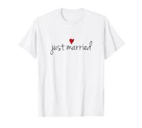 Just Married - an das frischgebackene Marriage Couple T-Shirt