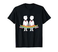 Just married groom rainbow gay T-Shirt