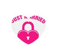 Just Married Printing 10 Pcs Car Air Fresheners Cards For Scented Hanging Sheets For Bathroom With Rope