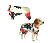 Just Married Sun Protection Dog Shirt Soft Stretchy Dog T-Shirts