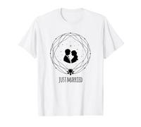 Just Married Value Graphic T-Shirt, Men, White, XL