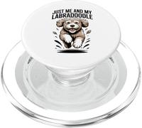 Just Me And My Labradoodle Funny Cute Dog Breed Owner Style PopSockets PopGrip for MagSafe