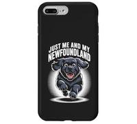 Just Me And My Newfoundland Funny Dog Big Breed Owner Newfie Case for iPhone 7 Plus/8 Plus