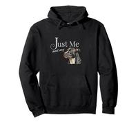 Just Me And My Staffordshire Bull Terrier, Staffie 2 Pullover Hoodie
