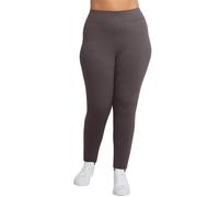 JUST MY SIZE womens Long Legging Pants, Charcoal Heather, 3X US