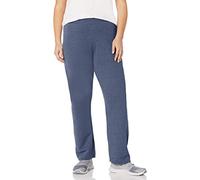 JUST My Size Women's Plus-Size EcoSmart Sweatpants, Navy Heather, XXX-Large Petite
