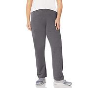 JUST MY SIZE Women's Plus-Size EcoSmart Sweatpants, Slate Heather, XL Petite
