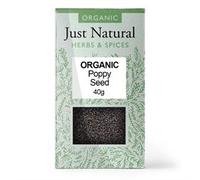Just Natural Herbs Organic Poppy Seed (Box) 40g