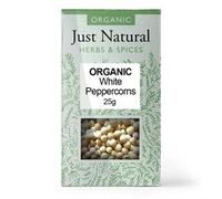 Just Natural Herbs Org Peppercorns White 25g x 1