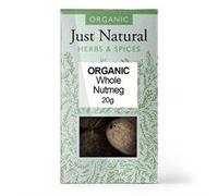 Just Natural Herbs Org Nutmeg Whole 20g x 1