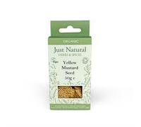 Just Natural Herbs Organic Yellow Mustard Seed (Box) 50g