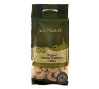 Just Natural Organic Organic Cashews Whole 125g