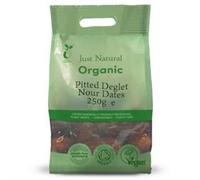 Just Natural Organic Organic Pitted Deglet Nour Dates 250g