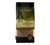 Just Natural Organic Organic Sesame Seeds Hulled 125g