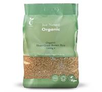 Just Natural Organic Organic Short Grain Brown Rice 1000g