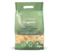 Just Natural Organic Organic Toasted Coconut 125g