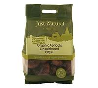 Just Natural Organic Organic Unsulphured Apricots 250g