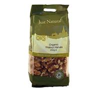 Just Natural Organic Walnut Halves 250 g