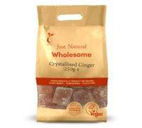 Just Natural Wholesome Crystallised Ginger 250g