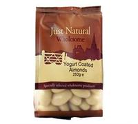 Just Natural Wholesome Yoghurt Coated Almonds 250g