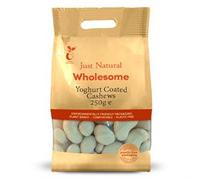 Just Natural Wholesome Yoghurt Coated Cashews 250g