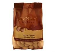 Just Natural Wholesome Yoghurt Coated Cashews 250g