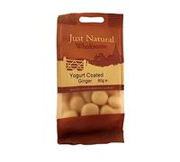 Just Natural Wholesome Yoghurt Coated Ginger 80g