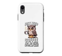 just need coffee and No Kings No ICE No Wars Case for iPhone XR