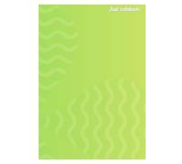 Just notebook. Floral: Quiet Leaves Minimal Grid Journal